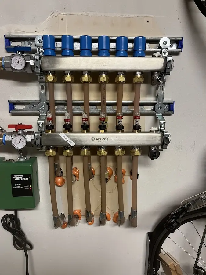 Plumber performing Water Heater Repair at a residential property in Iowa Park